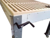 Handkurbel für hydraulische Höhenverstellung